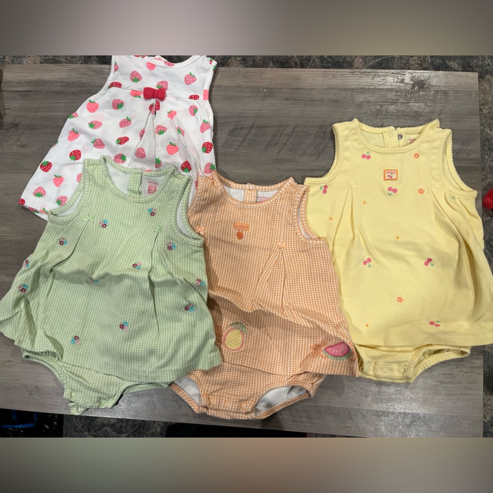 Carters onsie bundle! Size girl 18 months